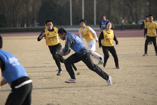 2014 zhejiang university touch rugby winter league
