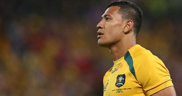 Israel Folau Wallabies